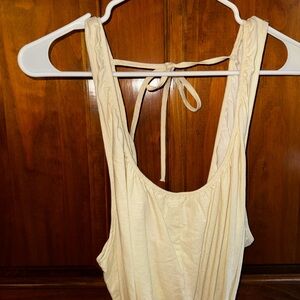 Urban Outfitters Cream Romper (Brand New)